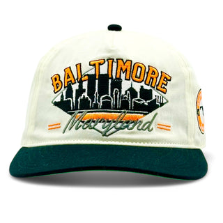 Baltimore Snapback - The Ripken - Shells Vintage Hat Co.