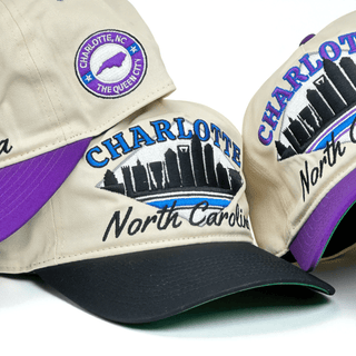 Charlotte Snapback - The Kuechly - Shells Vintage Hat Co.