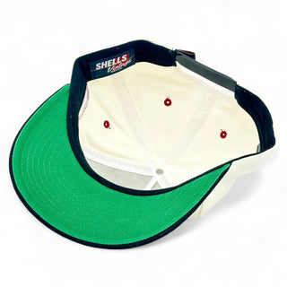 Kansas City Snapback - The Arrowhead (Cream/Black) - Shells Vintage Hat Co.