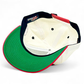 Kansas City Snapback - The Arrowhead (Cream/Red) - Shells Vintage Hat Co.