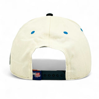 Kentucky Snapback - The Rupp (Cream/Black) - Shells Vintage Hat Co.
