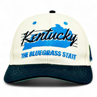 Kentucky Snapback - The Rupp (Cream/Black) - Shells Vintage Hat Co.