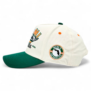 Miami Snapback - The U - Shells Vintage Hat Co.