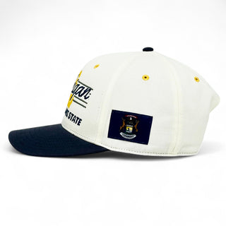 Michigan Snapback - The Brady - Shells Vintage Hat Co.