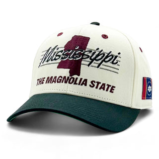 Mississippi Snapback - The Dak - Shells Vintage Hat Co.