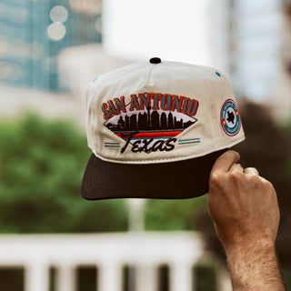San Antonio Snapback - The Popovich - Shells Vintage Hat Co.