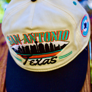 San Antonio Snapback - The Popovich - Shells Vintage Hat Co.