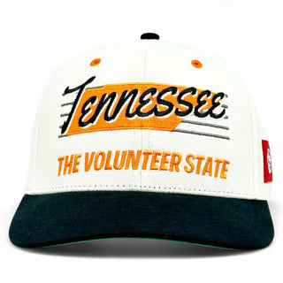 Tennessee Snapback - The Neyland (Cream/Black) - Shells Vintage Hat Co.