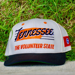 Tennessee Snapback - The Neyland (Cream/Black) - Shells Vintage Hat Co.