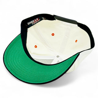 Tennessee Snapback - The Neyland (Cream/Black) - Shells Vintage Hat Co.