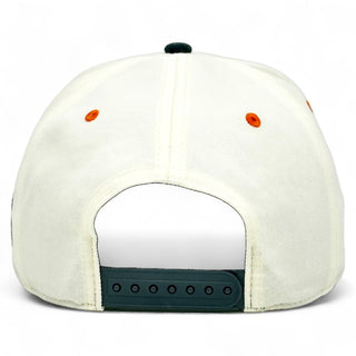 Tennessee Snapback - The Neyland (Cream/Black) - Shells Vintage Hat Co.
