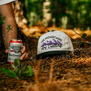 The Mountains Are Calling Snapback - The Rocky - Shells Vintage Hat Co.
