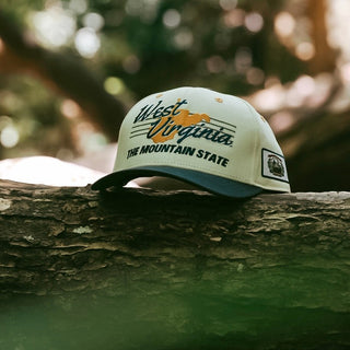 West Virginia Snapback - The McAfee - Shells Vintage Hat Co.