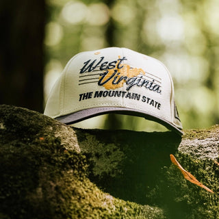 West Virginia Snapback - The McAfee - Shells Vintage Hat Co.