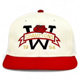 Wisconsin Badgers 1994 Rose Bowl Champions Snapback - Shells Vintage Hat Co.