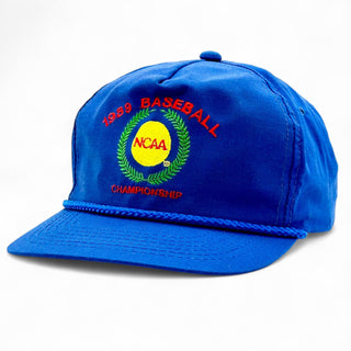 1989 NCAA Baseball Championship Snapback - Shells Vintage Hat Co.