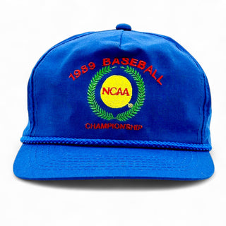 1989 NCAA Baseball Championship Snapback - Shells Vintage Hat Co.
