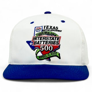 1997 Texas Motor Speedway Interstate Batteries 500 Snapback - Shells Vintage Hat Co.