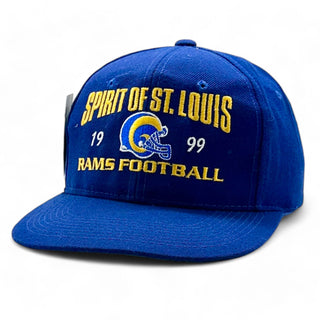 1999 St. Louis Rams Football Snapback - Shells Vintage Hat Co.