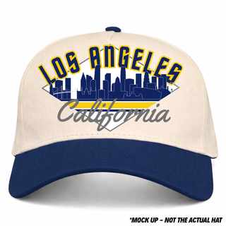 Los Angeles Snapback - The Fouts (Cream/Navy)