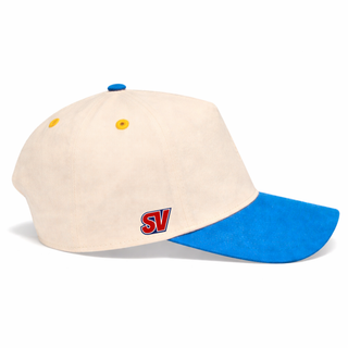 Los Angeles Snapback - The Fouts (Cream/Powder Blue)