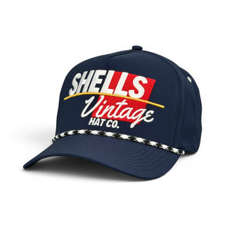 Shells Vintage Snapback - The Shell (Navy)