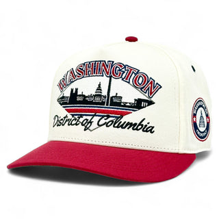 Washington D.C. Snapback - The Ovechkin (Cream/Red)
