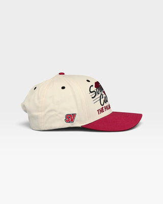 South Carolina Snapback - The Willy B (Cream/Garnet)