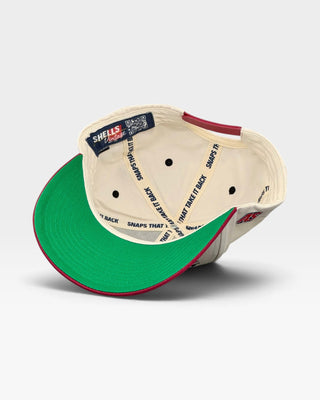 South Carolina Snapback - The Willy B (Cream/Garnet)