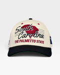 South Carolina Snapback - The Willy B (Cream/Black)