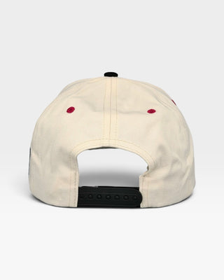 South Carolina Snapback - The Willy B (Cream/Black)
