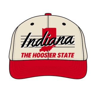Indiana Snapback - The Knight (Cream/Red)