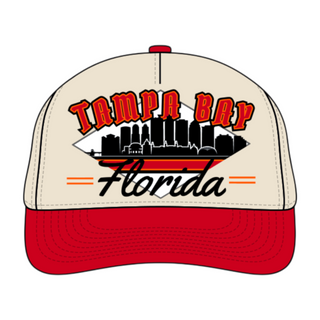 Tampa Bay Snapback - The Sapp (Cream/Red)