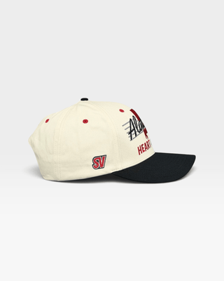 Alabama Snapback - The Bryant-Denny (Cream/Black) - Shells Vintage Hat Co.