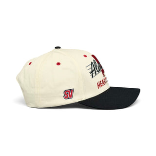 Alabama Snapback - The Bryant-Denny (Cream/Black) - Shells Vintage Hat Co.