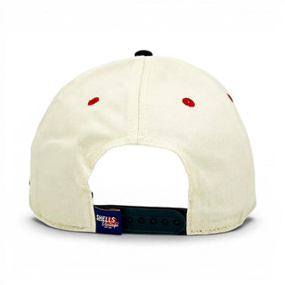 Alabama Snapback - The Bryant-Denny (Cream/Black) - Shells Vintage Hat Co.