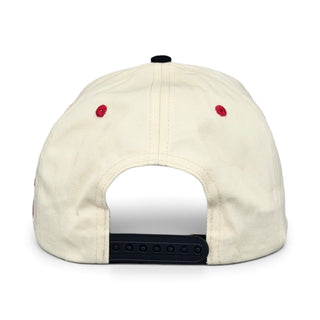 Alabama Snapback - The Bryant-Denny (Cream/Black) - Shells Vintage Hat Co.