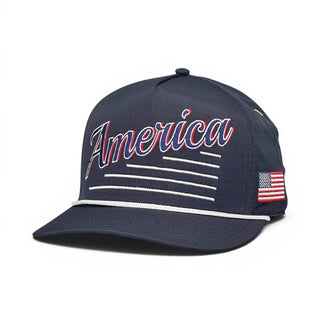 America Snapback - The Uncle Sam (Navy) - Shells Vintage Hat Co.