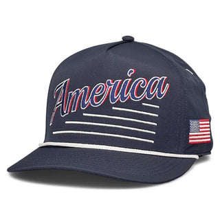 America Snapback - The Uncle Sam (Navy) - Shells Vintage Hat Co.