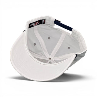 America Snapback - The Uncle Sam (White) - Shells Vintage Hat Co.