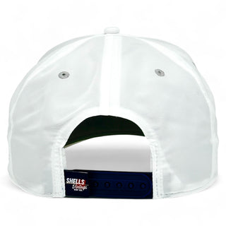 America Snapback - The Uncle Sam (White) - Shells Vintage Hat Co.
