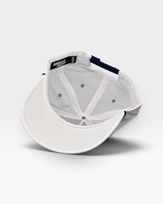 America Snapback - The Uncle Sam (White) - Shells Vintage Hat Co.