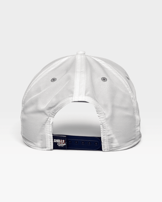 America Snapback - The Uncle Sam (White) - Shells Vintage Hat Co.