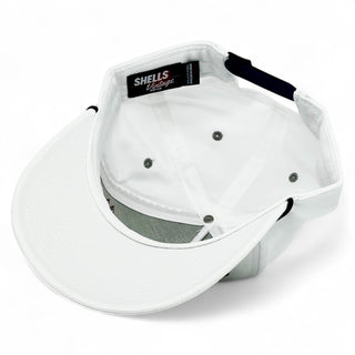 America Snapback - The Uncle Sam (White) - Shells Vintage Hat Co.