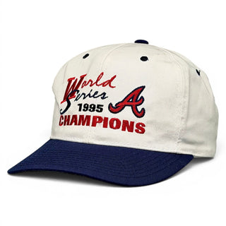 Atlanta Braves 1995 World Series Champions Snapback - Shells Vintage Hat Co.