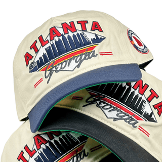 Atlanta Snapback - The Aaron - Shells Vintage Hat Co.
