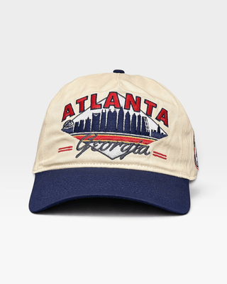 Atlanta Snapback - The Aaron - Shells Vintage Hat Co.