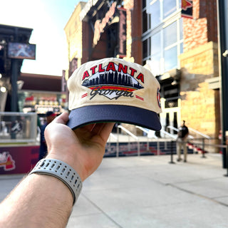Atlanta Snapback - The Aaron - Shells Vintage Hat Co.