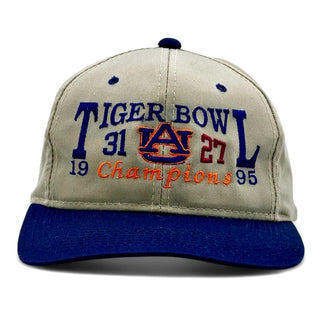Auburn Tigers 1995 Tiger Bowl Champions Snapback - Shells Vintage Hat Co.