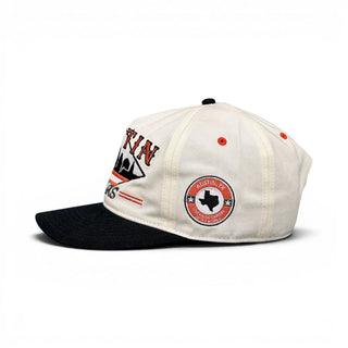 Austin Snapback - The Silicon Hills (Cream/Black) - Shells Vintage Hat Co.